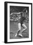 Micheline Ostermeyer on Her Way to Winning the Gold Medal for the Discus Throw at the 1948 London…-null-Framed Photographic Print