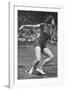 Micheline Ostermeyer on Her Way to Winning the Gold Medal for the Discus Throw at the 1948 London…-null-Framed Photographic Print