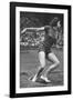 Micheline Ostermeyer on Her Way to Winning the Gold Medal for the Discus Throw at the 1948 London…-null-Framed Photographic Print