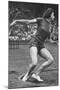 Micheline Ostermeyer on Her Way to Winning the Gold Medal for the Discus Throw at the 1948 London…-null-Mounted Photographic Print