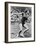Micheline Ostermeyer, Throwing the Discus at the 1948 London Olympics-null-Framed Photo