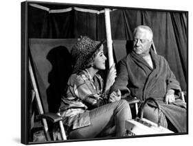 Micheline Presle and Jean Gabin: Le Baron de L'Écluse, 1959-Marcel Dole-Framed Photographic Print