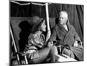 Micheline Presle and Jean Gabin: Le Baron de L'Écluse, 1959-Marcel Dole-Mounted Photographic Print