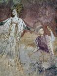 Ball Game, Detail from Games of the Borromeo Nobles Fresco Cycle-Michelino Da Besozzo-Giclee Print