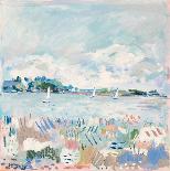 Pink Hydrangeas-Michelle Brunner-Stretched Canvas