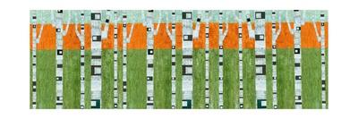 Color Panels with Blue Sky-Michelle Calkins-Art Print