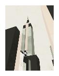 Brooklyn Bridge-Michelle Collins-Framed Giclee Print