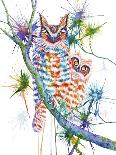 Birds and Flowers Quote-Michelle Faber-Giclee Print