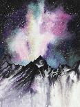 Starruption Galaxy Landscape-Michelle Faber-Framed Giclee Print