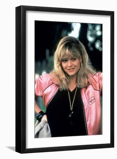 Michelle Pfeiffer GREASE II, 1982 directed by PATRICIA BIRCH (photo)-null-Framed Photo