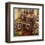 Michelle's Potting Bench-null-Framed Art Print