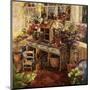 Michelle's Potting Bench-null-Mounted Art Print