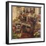 Michelle's Potting Bench-null-Framed Art Print