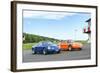 Michelstadt, Hesse, Germany, Renault Alpine a 110 Sx, Blue-Bernd Wittelsbach-Framed Photographic Print