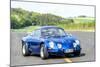 Michelstadt, Hesse, Germany, Renault Alpine a 110 Sx, Blue-Bernd Wittelsbach-Mounted Photographic Print