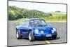 Michelstadt, Hesse, Germany, Renault Alpine a 110 Sx, Blue-Bernd Wittelsbach-Mounted Photographic Print