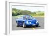 Michelstadt, Hesse, Germany, Renault Alpine a 110 Sx, Blue-Bernd Wittelsbach-Framed Photographic Print