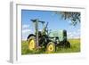 Michelstadt, Hesse, Germany, Tractor "Man2F1", Built in 1958-Bernd Wittelsbach-Framed Photographic Print