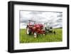 Michelstadt, Hesse, Germany, Tractors, "Hanomag R 217 S", Built in 1959 and "Man2F1", Built in 1958-Bernd Wittelsbach-Framed Photographic Print