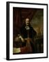 Michiel De Ruyter as Lieutenant-Admiral, 1667-Ferdinand Bol-Framed Giclee Print