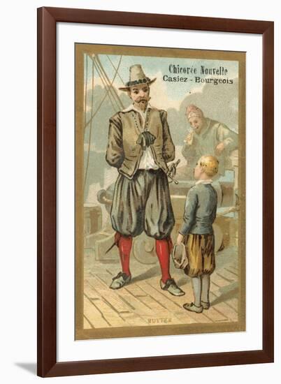 Michiel De Ruyter, Dutch Admiral-null-Framed Giclee Print