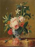 A Delft Bowl with Fruit, C.1730-Michiel van Huysum-Giclee Print