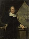 Portrait of a Captain or Ship-Owner-Michiel Van Musscher-Art Print