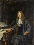 A Self-Portrait of the Artist in His Studio, 1670 (Oil on Canvas)-Michiel Van Musscher-Framed Giclee Print