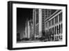 Michigan Avenue Chicago BW-Steve Gadomski-Framed Photographic Print