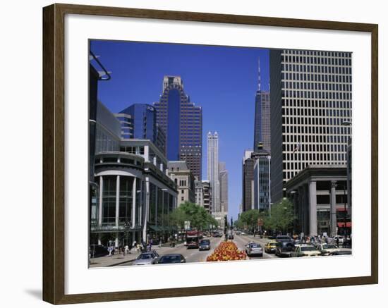 Michigan Avenue, Chicago, Illinois, USA-null-Framed Photographic Print