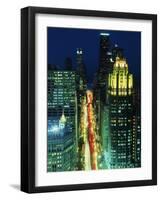 Michigan Avenue, Chicago, Illinois, USA-null-Framed Photographic Print