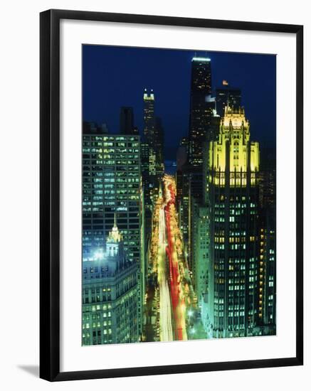 Michigan Avenue, Chicago, Illinois, USA-null-Framed Photographic Print