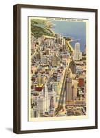 Michigan Avenue, Chicago, Illinois-null-Framed Art Print