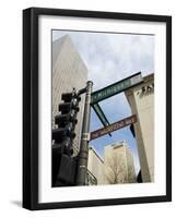 Michigan Avenue or the Magnificent Mile, Famous for Its Shopping, Chicago, Illinois, USA-R H Productions-Framed Photographic Print