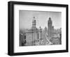 Michigan Avenue View in Chicago, Ca. 1925-null-Framed Photographic Print