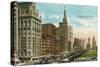 Michigan Boulevard and Grant Park-American Photographer-Stretched Canvas