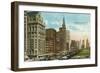 Michigan Boulevard and Grant Park-American Photographer-Framed Photographic Print