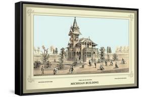 Michigan Building, Centennial International Exhibition, 1876-Thompson Westcott-Framed Stretched Canvas