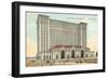 Michigan Central Station, Detroit, Michigan-null-Framed Art Print