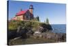 Michigan, Keweenaw Peninsula. Eagle Harbor Lighthouse-Jamie & Judy Wild-Stretched Canvas