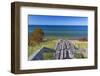 Michigan, Keweenaw Peninsula. Great Sand Bay, trail to beach and Lake Superior-Jamie & Judy Wild-Framed Photographic Print