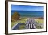 Michigan, Keweenaw Peninsula. Great Sand Bay, trail to beach and Lake Superior-Jamie & Judy Wild-Framed Photographic Print