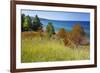 Michigan, Keweenaw Peninsula, Great Sand Bay, view of Lake Superior-Jamie & Judy Wild-Framed Premium Photographic Print