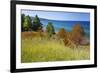 Michigan, Keweenaw Peninsula, Great Sand Bay, view of Lake Superior-Jamie & Judy Wild-Framed Premium Photographic Print