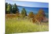 Michigan, Keweenaw Peninsula, Great Sand Bay, view of Lake Superior-Jamie & Judy Wild-Mounted Premium Photographic Print