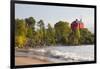 Michigan, Marquette. Marquette Harbor Lighthouse-Jamie & Judy Wild-Framed Photographic Print