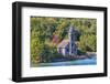 Michigan, Munising. Grand Island, East Channel Lighthouse-Jamie & Judy Wild-Framed Photographic Print