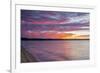 Michigan, Munising. Lake Superior at sunset-Jamie & Judy Wild-Framed Premium Photographic Print