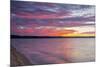 Michigan, Munising. Lake Superior at sunset-Jamie & Judy Wild-Mounted Photographic Print