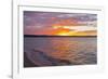 Michigan, Munising. Lake Superior at sunset-Jamie & Judy Wild-Framed Photographic Print